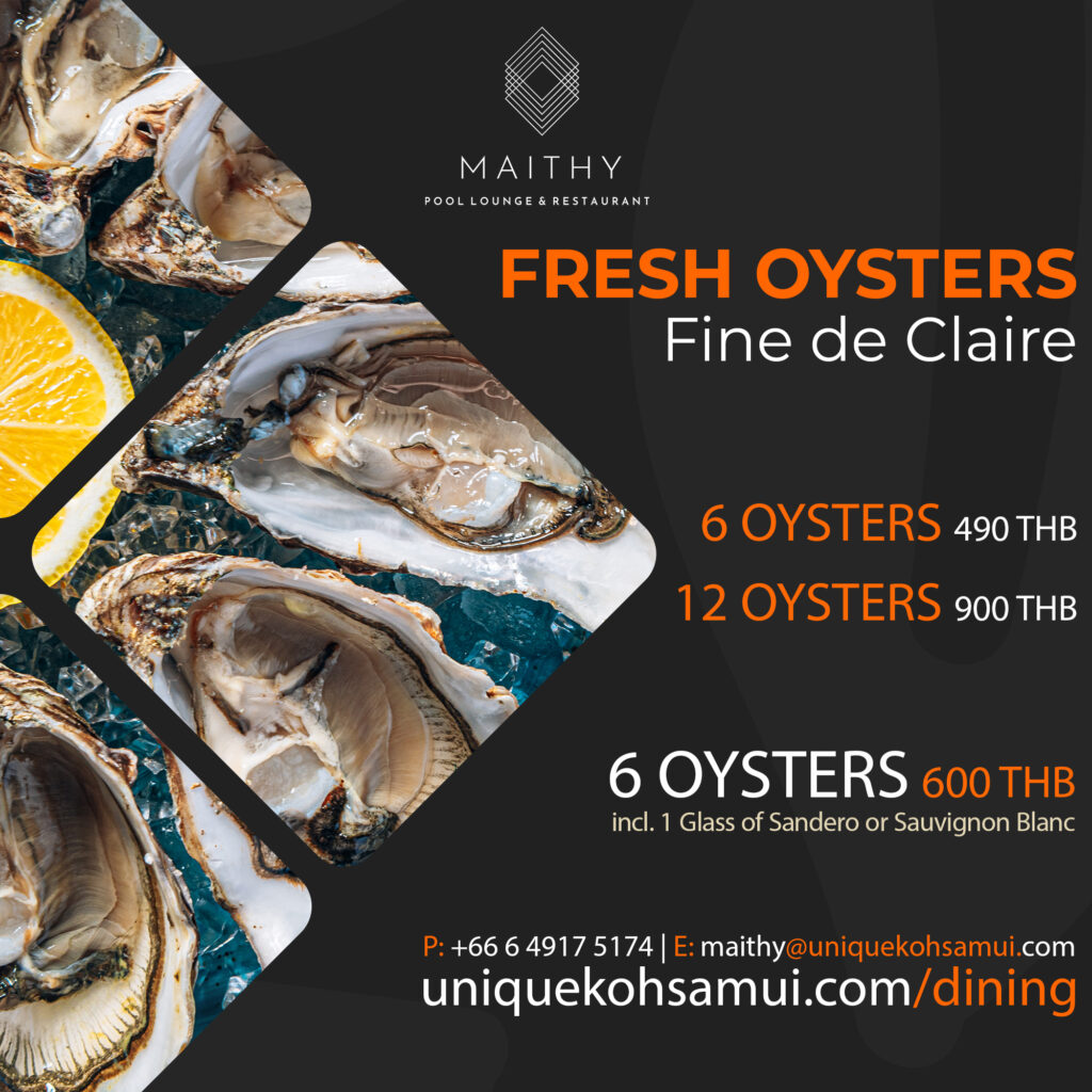 Fresh Oysters Fine de Claire